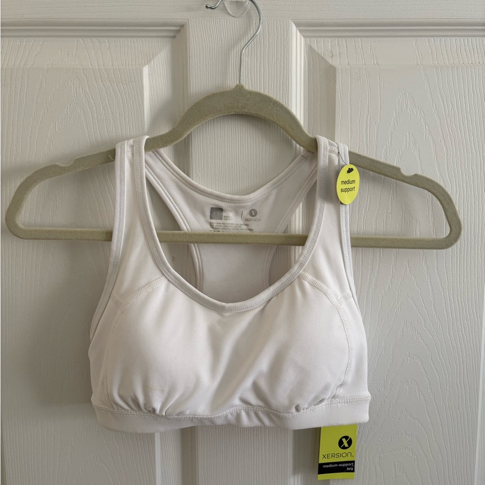 Xersion Light Gray Sports Bra